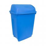 Coloured flip top waste bin 419118