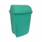 Coloured flip top waste bin 419119