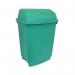 Coloured flip top waste bin 419119