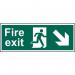 Fire Exit Running Manarrow Downright Sapp (400 X 150 Mm) 419153