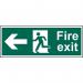 Fire Exit Running Manarrow Left Sapp (400 X 150 Mm) 419159