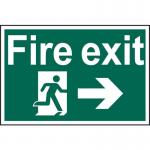 Fire Exit Running Manarrow Right - Sapp (300 X 200 Mm) 419189