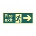 Fire Exit (man Arrowright) - Photolum.(400 X 150 Mm) 419198