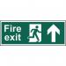 Fire Exit Running Man Arrowup - Fmx Dsided (450 X 150 Mm) 419215