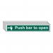 Push Bar to Open -1.2 mm Recyclable Pp (600 X 100 Mm) - Pack of 5 419262