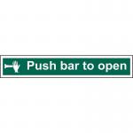 Push Bar to Open- 1.2 mm Recyclable Pp (300 X 100 Mm) 419273