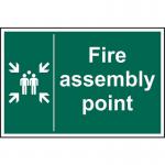 Fire Assembly Point- 1.2 mm Recyclable Pp (200 X 300 Mm) 419283
