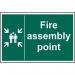Fire Assembly Point- 1.2 mm Recyclable Pp (200 X 300 Mm) 419283