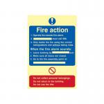 Fire Action Procedure- Phs (200 X 300 Mm) 419288