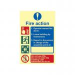 Fire Action Procedure- Photolum Pho (200 X 300 Mm) 419291
