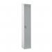 Standard Locker - with Sloping Top 1800.300.450 - 1 Compartment - Light Grey Door 419347