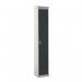 Standard Locker - with Sloping Top 1800.450.450 - 1 Compartment Dark Grey Door 419421