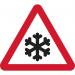 750 mm Tri. Temporarysign - Risk of Ice 419467