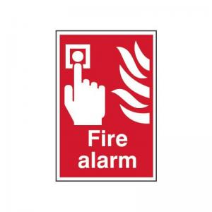 Fire Alarm - 1.2mm Recyclable Pp 200 X 300mm 419471