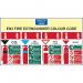 En 3 Fire Extinguishercolour Chart - 1.2 mm Recyclable Pp (350 X 200 Mm) 419482