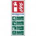 Fire Extinguisher:dry Powder - Sav (82 X 202 Mm) 419484