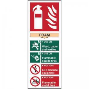 Fire Extinguisher Foam - Sav 82 X 202mm 419487
