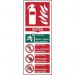 Fire Extinguisher:water - Sav (82 X 202 Mm) 419490