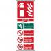 Fire Extinguisher:water - 1.2 mm Recyclable Pp (82 X 202 Mm) 419491