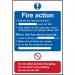 Fire Action Procedure- Sapp (200 X 300 Mm) 419506