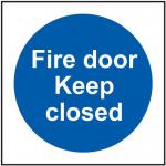 Fire Door Keep Closed- 1.2 mm Recyclable Pp (100 X 100 Mm) 419526