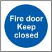 Fire Door Keep Closed- Sav (150 X 150 Mm) 419527