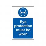 Eye Protection Mustbe Worn - Sav (200 X 300 Mm) 419552