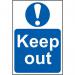 Keep Out - Pp (400 X 600 Mm) 419576