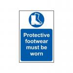 Protective Footwear Mustbe Worn - Sav (200 X 300 Mm) 419594