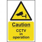 Caution Cctv in Operation- Sav (400 X 600 Mm) 419606