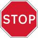 450 mm Oct. Dibond stoproad Sign (without Channel) 419618
