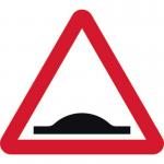 600 mm Tri. Dibond speedbumps Road Sign (with Channel) 419635