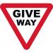 600 mm Tri. Dibond giveway Road Sign (with Channel) 419637