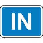600 X 450 mm Dibond inroad Sign (without Channel) 419642