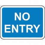 600 X 450 mm Dibond noentry Road Sign (without Channel) 419646