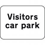 600 X 450 mm Dibond visitorscar Park Road Sign (without Channel) 419674