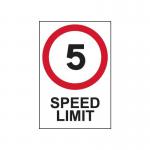 5 Mph Speed Limit- Fmx (400 X 600 Mm) 419681