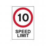 10 Mph Speed Limit- Fmx (400 X 600 Mm) 419682