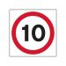 10 Mph (speed Limit)- Fmx (400 X 400 Mm) 419685