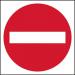 No Entry (symbol)- Fmx (400 X 400 Mm) 419687