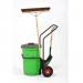 Street cleaning trolley with accessories 419790