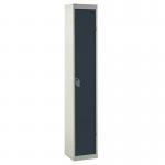 Standard Locker 1800.380.380- 1 Compartment Dark Grey Door 419804