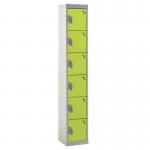 Standard Locker 1800.450.450- 6 Compartment - Yellow Doors 419833