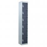 Standard Locker 1800.300.300- 6 Comaprtment - Dark Grey Doors 419842