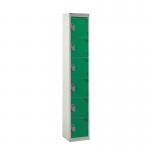 Standard Locker 1800.300.450- 6 Compartment - Green Doors 419848