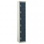 Standard Locker 1800.300.450- 6 Compartment - Dark Grey Doors 419895