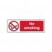 No Smoking - 1.2 mm Recyclable Pp (150 X 50 Mm) 420044