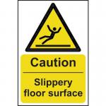 Caution Slippery Floorsurface - Sav (400 X 600 Mm) 420063