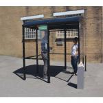 Domed smoking shelter 420337