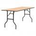 Rectangular plywood top folding banqueting tables 420417